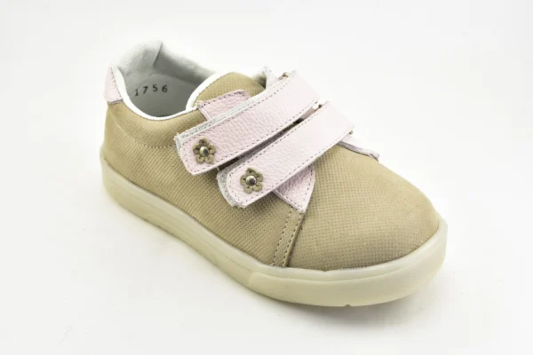 NIÑA BEIGE/ROSADO - BEIGE/DORADO